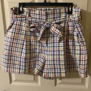 Loft paper bag shorts